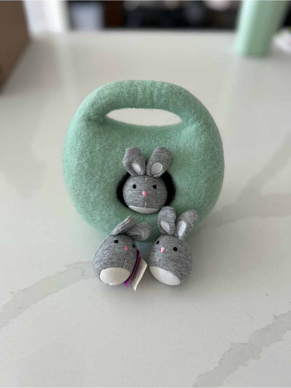 lovevery bunnies in a bag